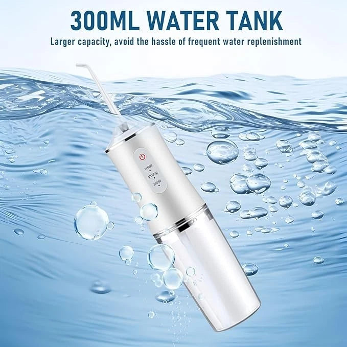 Water Flosser Water Pick Cordless Oral Irrigator Dental Teeth Cleaner